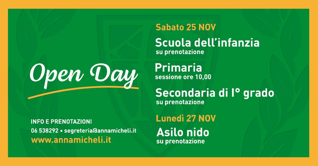Open Day Anna Micheli